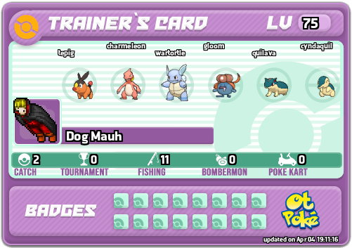 Dog Mauh Card otPokemon.com