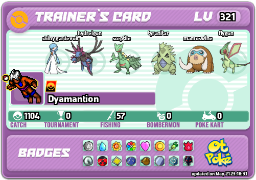 Dyamantion Card otPokemon.com