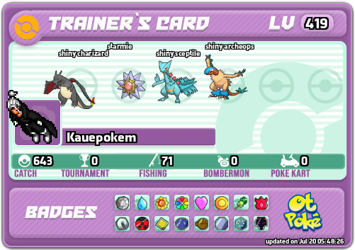 Kauepokem Card otPokemon.com