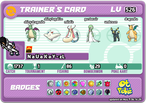 N a U a K a Y - zL Card otPokemon.com