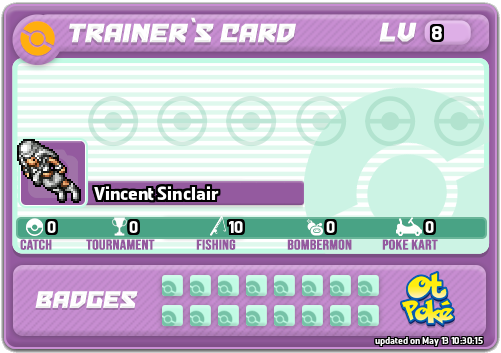 Vincent Sinclair Card otPokemon.com