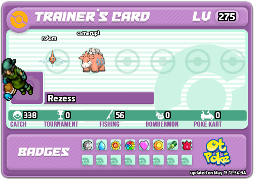 Rezess Card otPokemon.com