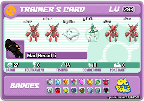 Mad Recoil Ii Card otPokemon.com