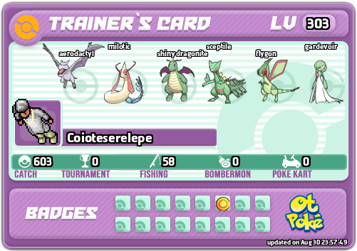 Coioteserelepe Card otPokemon.com