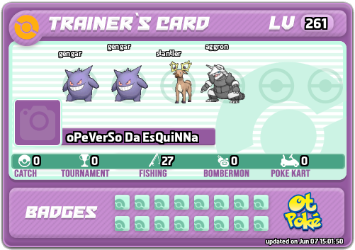 oPeVerSo Da EsQuiNNa Card otPokemon.com