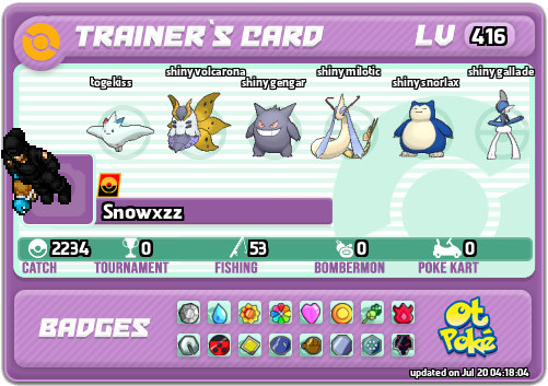 Snowxzz Card otPokemon.com