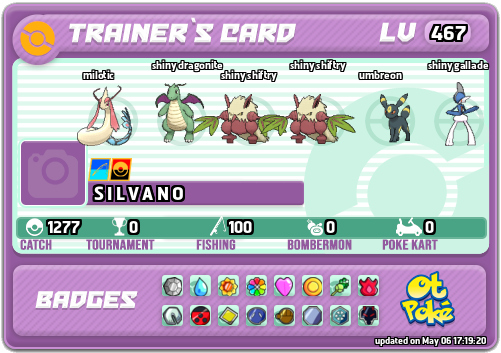 S I L V A N O Card otPokemon.com