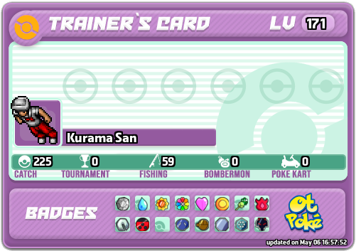 Kurama San Card otPokemon.com