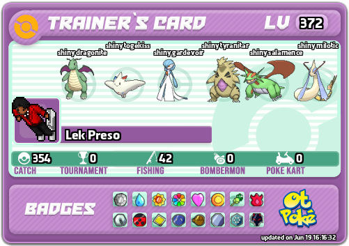 Lek Preso Card otPokemon.com