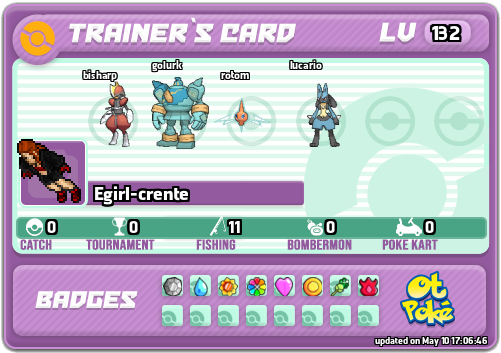 Egirl-crente Card otPokemon.com