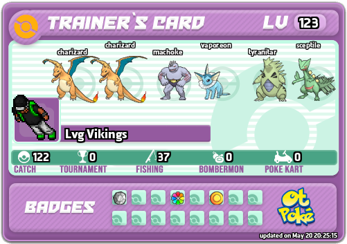 Lvg Vikings Card otPokemon.com