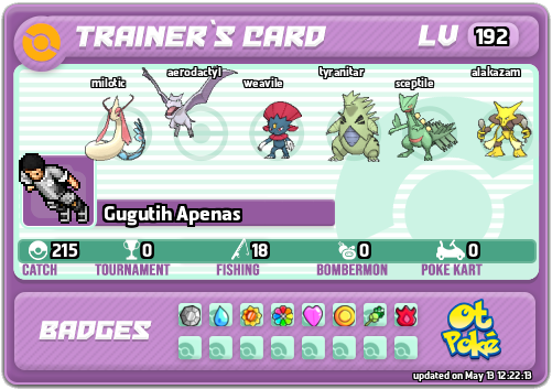 Gugutih Apenas Card otPokemon.com