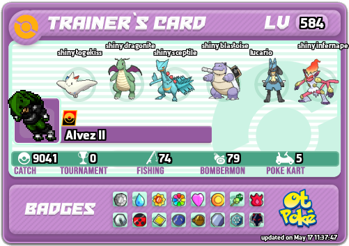 Alvez II Card otPokemon.com
