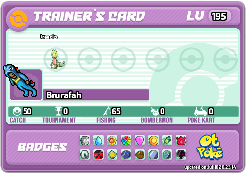 Brurafah Card otPokemon.com