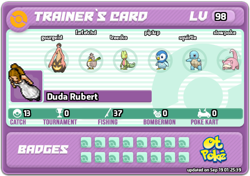 Duda Rubert Card otPokemon.com