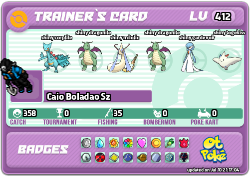 Caio Boladao Sz Card otPokemon.com