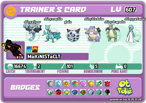 MaKiNISTaCLT Card otPokemon.com