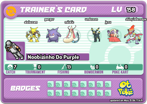 Noobizinho Do Purple Card otPokemon.com