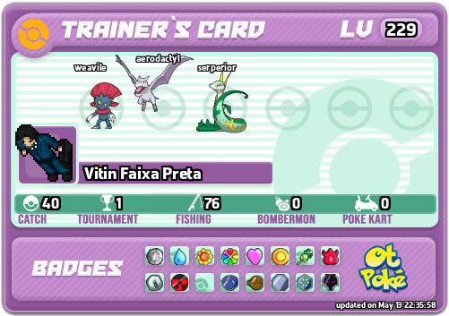 Vitin Faixa Preta Card otPokemon.com