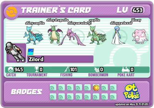 Zilord Card otPokemon.com