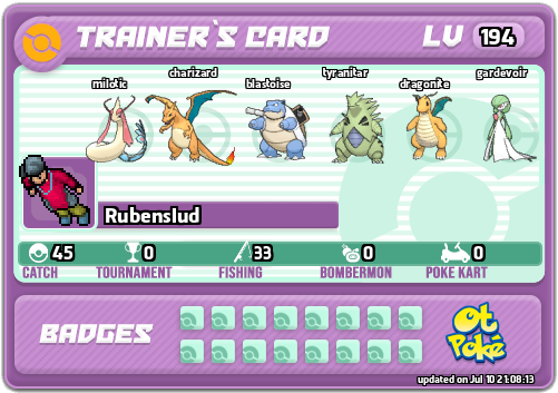 Rubenslud Card otPokemon.com