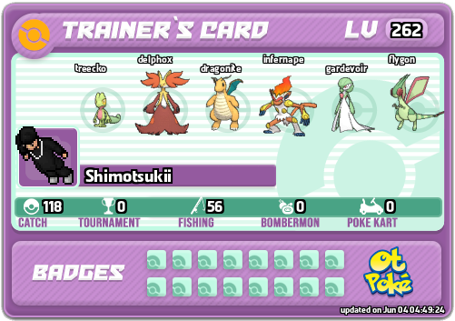 Shimotsukii Card otPokemon.com