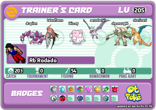 Rb Rodado Card otPokemon.com