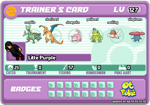 Litte Purple Card otPokemon.com