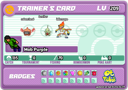 Mob Purple Card otPokemon.com