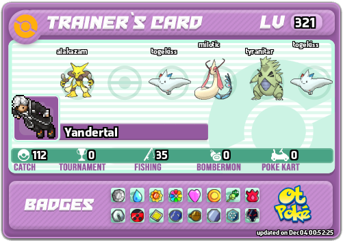 Yandertal Card otPokemon.com