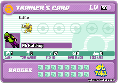 Rb Katchup Card otPokemon.com