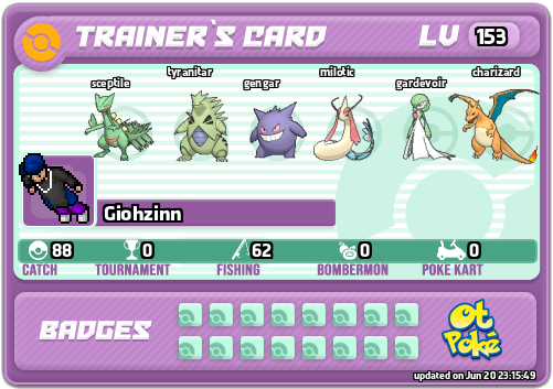 Giohzinn Card otPokemon.com