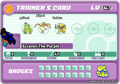 Escanor The Purple Card otPokemon.com