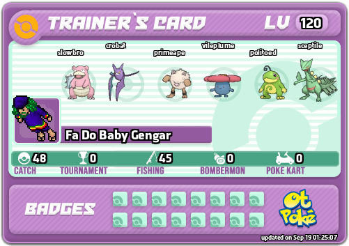 Fa Do Baby Gengar Card otPokemon.com