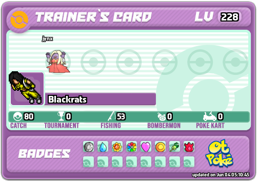 Blackrats Card otPokemon.com
