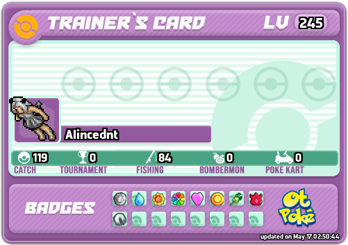 Alincednt Card otPokemon.com