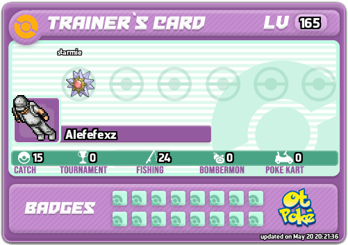 Alefefexz Card otPokemon.com