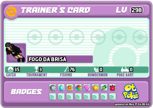 FOGO DA BRISA Card otPokemon.com