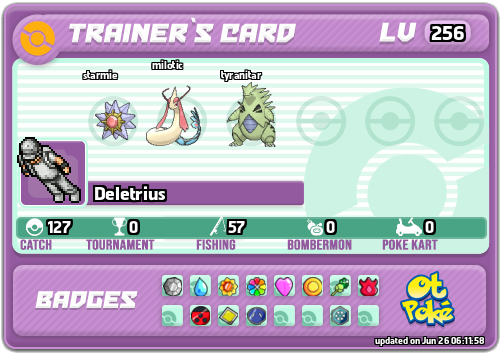 Deletrius Card otPokemon.com