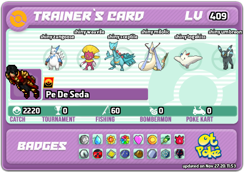 Pe De Seda Card otPokemon.com