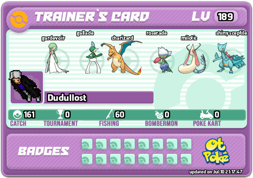Dudullost Card otPokemon.com