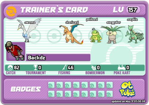 Backdz Card otPokemon.com