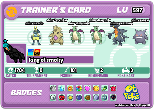 king of smoky Card otPokemon.com