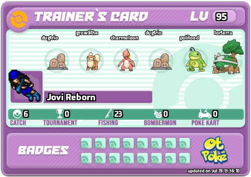 Jovi Reborn Card otPokemon.com