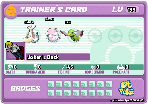 Joker Is Back Card otPokemon.com