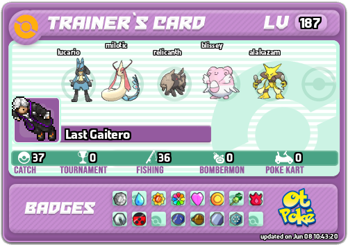 Last Gaitero Card otPokemon.com