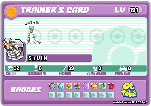 S h U i N Card otPokemon.com