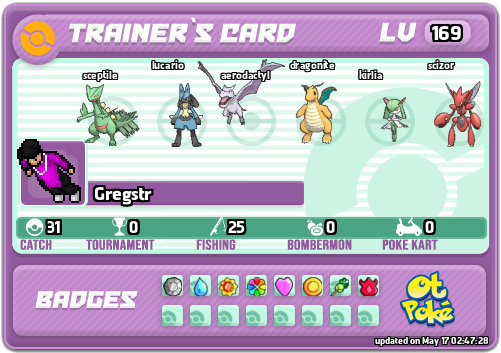 Gregstr Card otPokemon.com