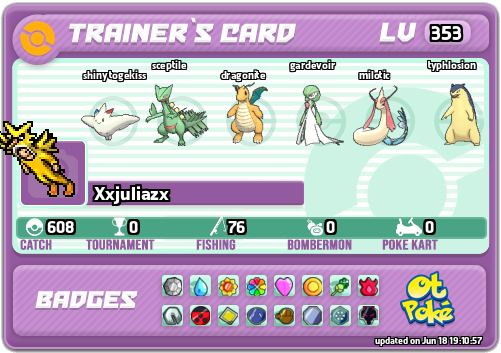 Xxjuliazx Card otPokemon.com