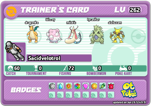 Sacidvelotrol Card otPokemon.com
